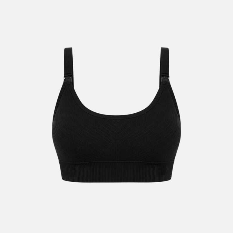 {"alt": "Umstands-BH Seamless - Oberteile - Schwarz", "quantity":"1"}