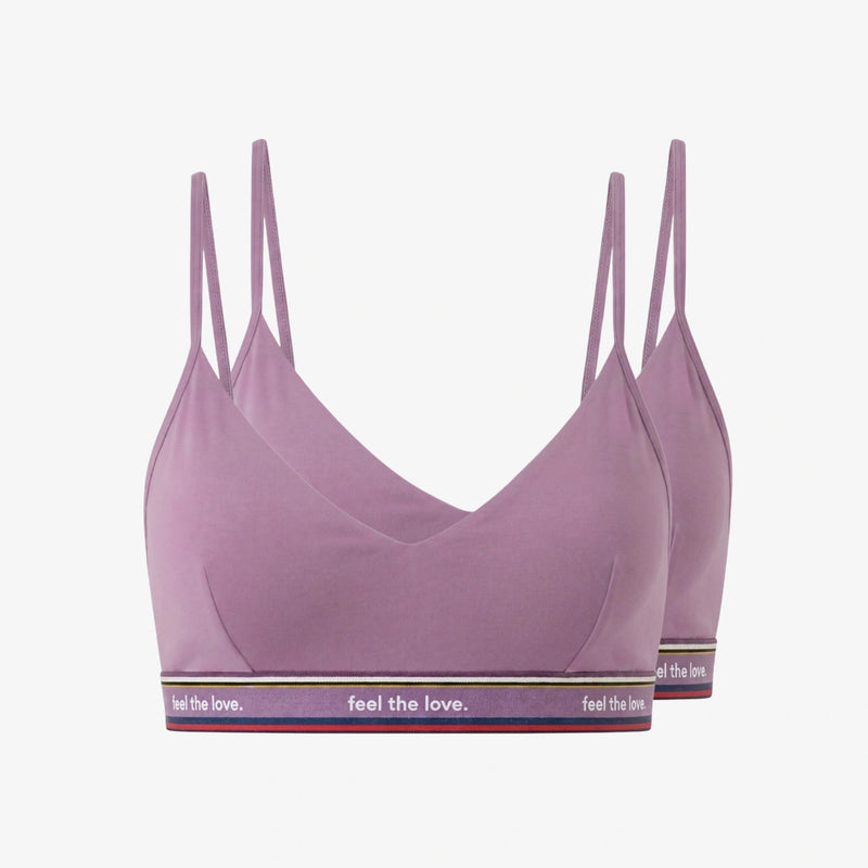 {"alt": "Retro Soft-BH Pride - Oberteile - Dusty Plum (Pride)", "quantity":"2"}