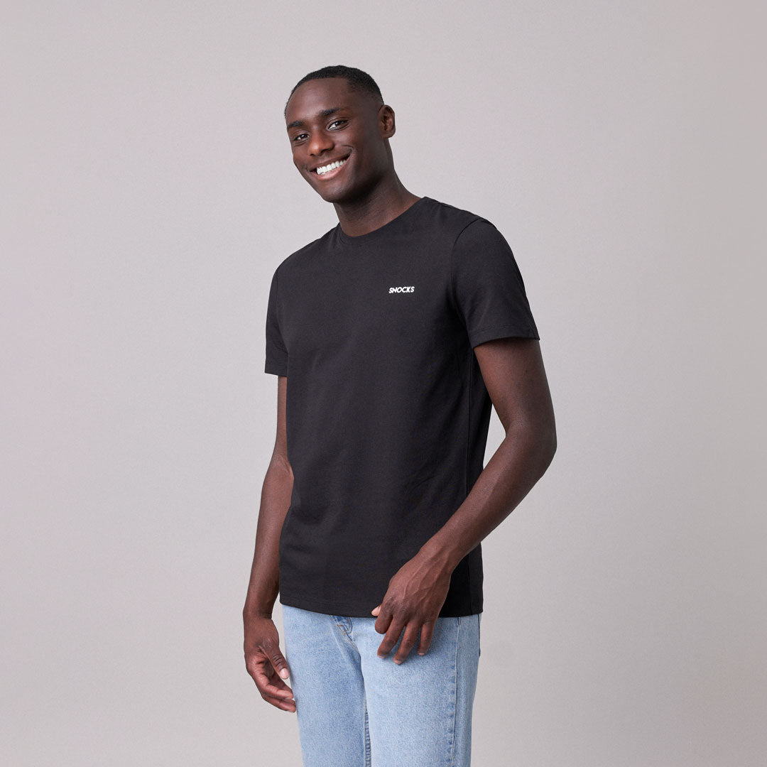 Basic T-Shirt Herren - Oberteile - Angenehm weiches Tragegefühl