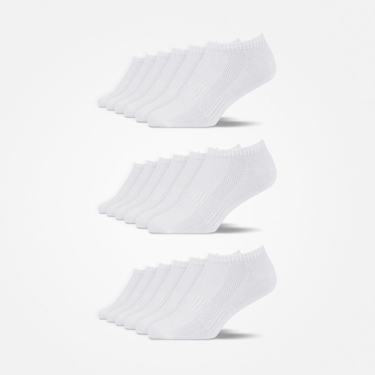 {"alt": "Kinder Sneaker Socken - Socken - Weiß", "quantity":"3"}