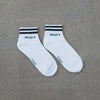 Retro Sneaker Socken mit Streifen - Socken - Anti-Loch Garantie