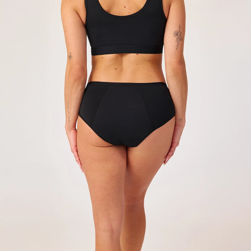 Perioden Hipster Panty STRONG | Schwarz