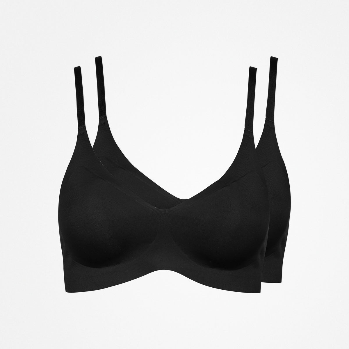 {"alt": "Soutien-gorge en microfibre - Hauts - Noir", "quantity":"2"}