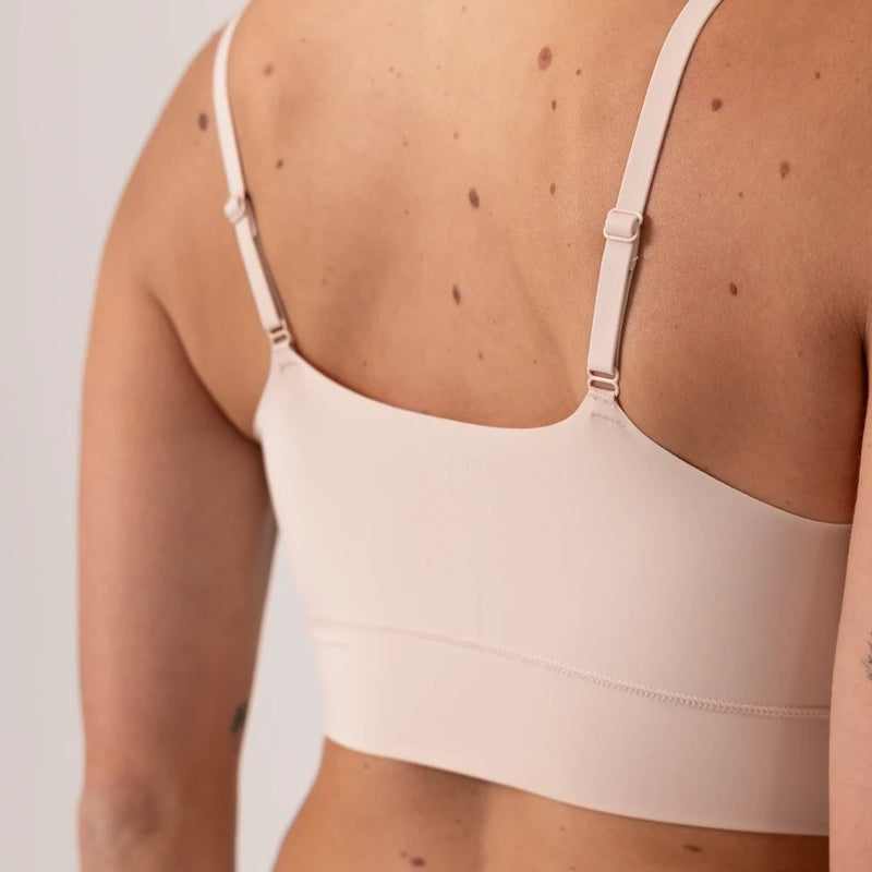 Microfiber Seamless Bralette | Beige