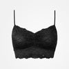 Reggiseno in pizzo - Top - Nero