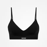 Retro Soft BH - Oberteile - Schwarz