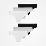 {"alt": "Brazilian Slips mit Gummibund - Unterhosen - Mix (Weiß/Hellgrau/Schwarz)", "quantity":"2"}