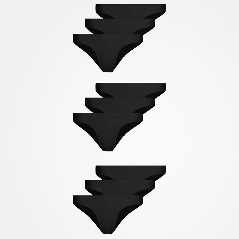 {"alt": "Brazilian Slips Seamless - Unterhosen - Schwarz", "quantity":"3"}