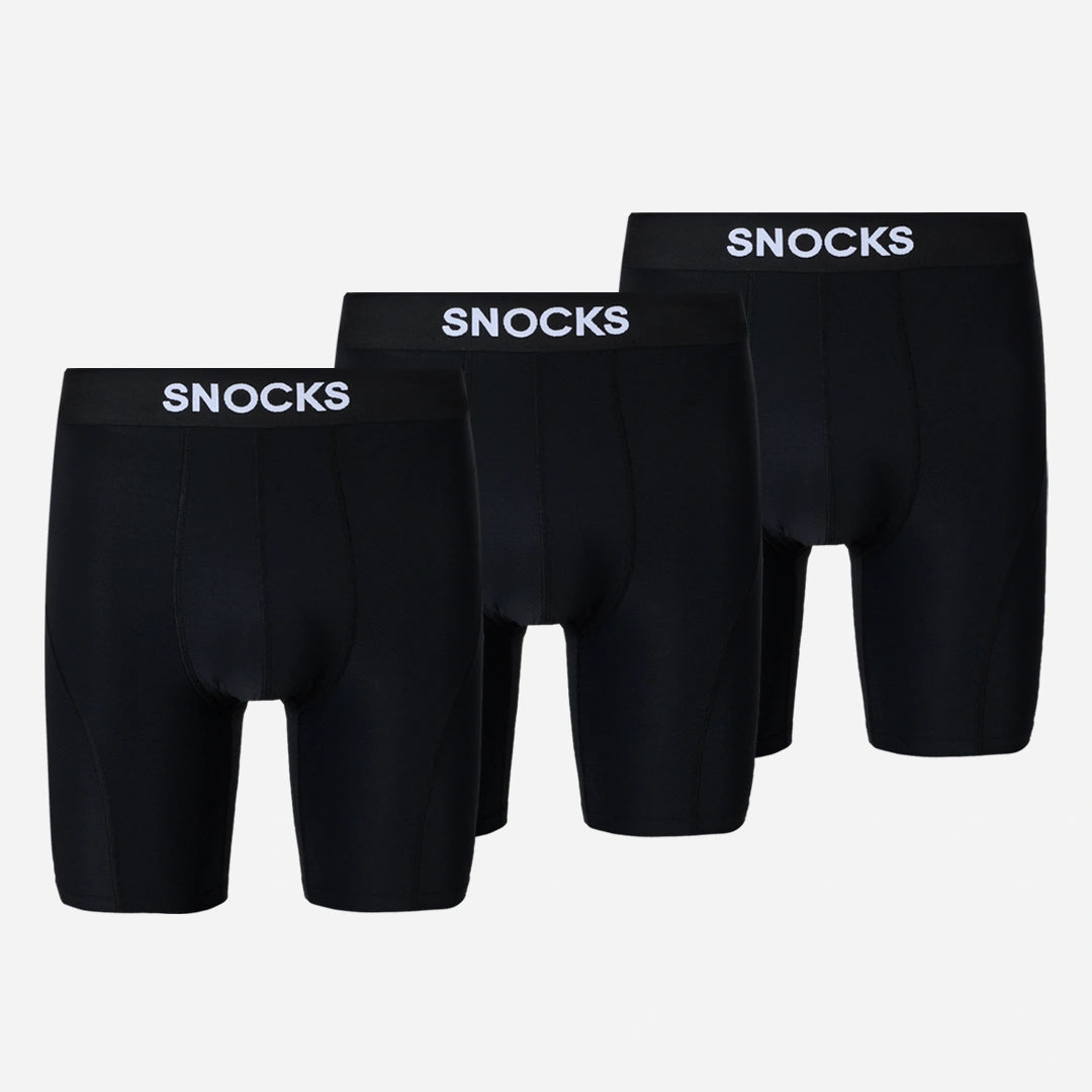 {"alt": "Lange Sport Boxershorts - Unterhosen - Schwarz", "quantity":"3"}