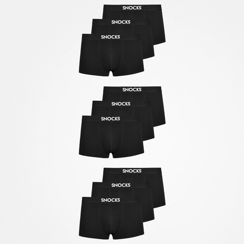 {"alt": "Kurze Trunks - Unterhosen - Schwarz", "quantity":"3"}