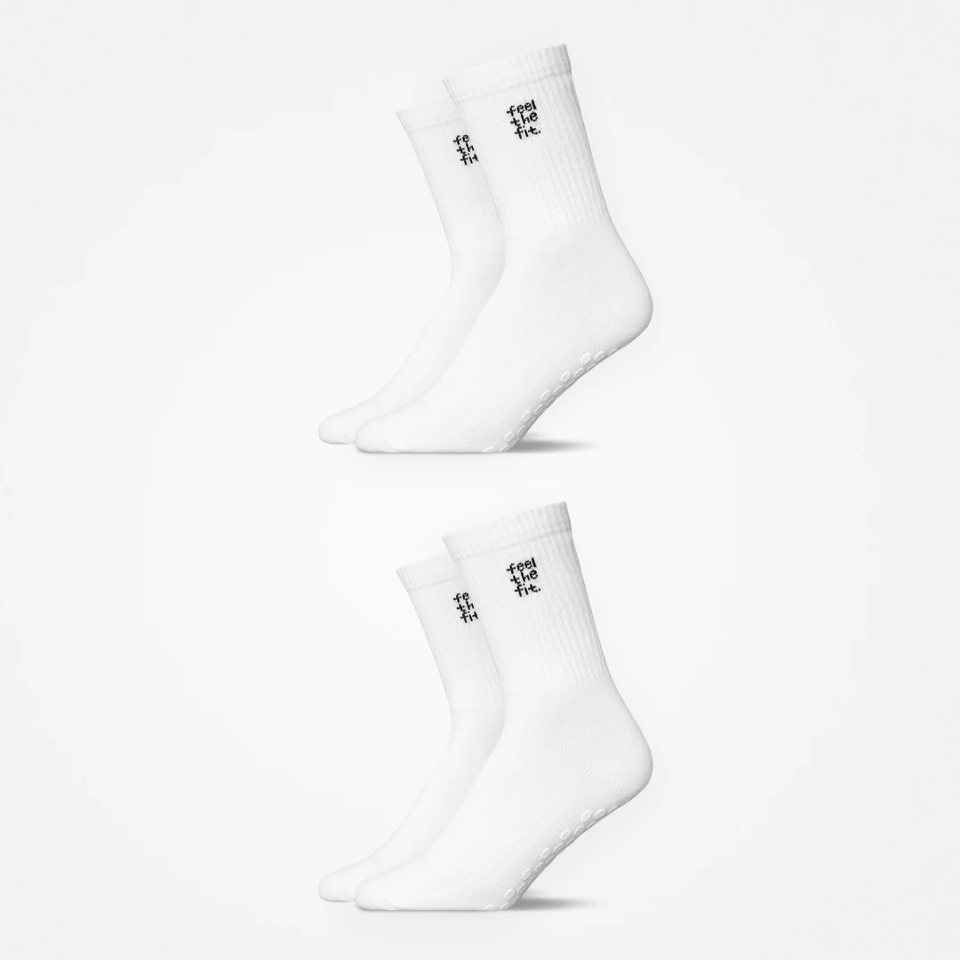 {"alt": "Pilates Socken - Socken - Weiß", "quantity":"2"}