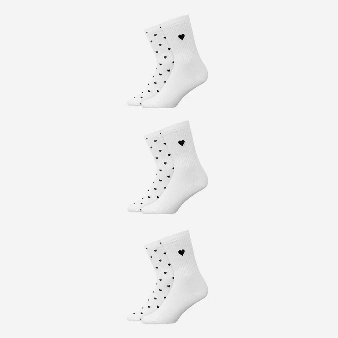 {"alt": "Tennissocken - Socken - Mix Love (Schwarz)", "quantity":"3"}