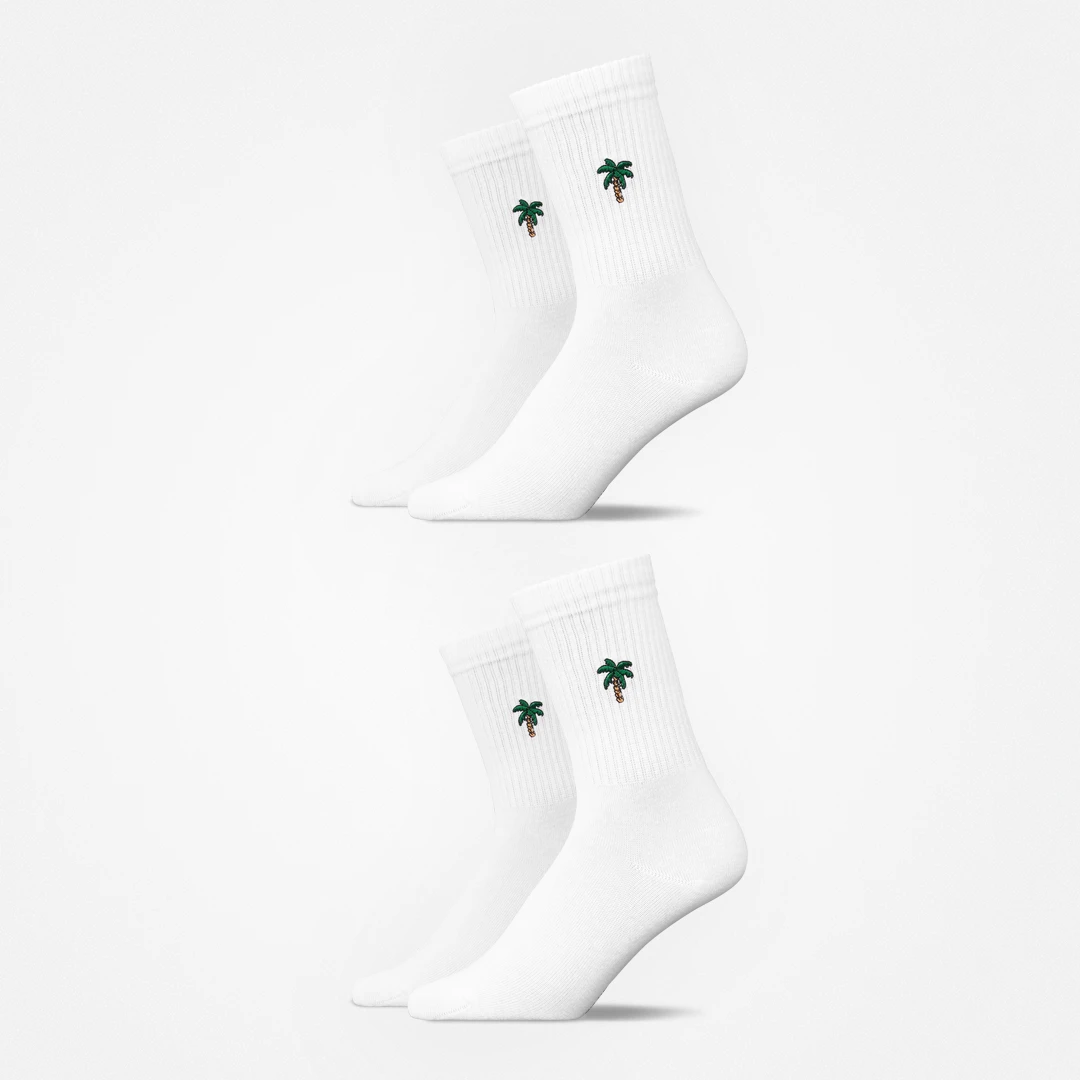 {"alt": "Tennissocken - Socken - Mix (Palmen)", "quantity":"2"}