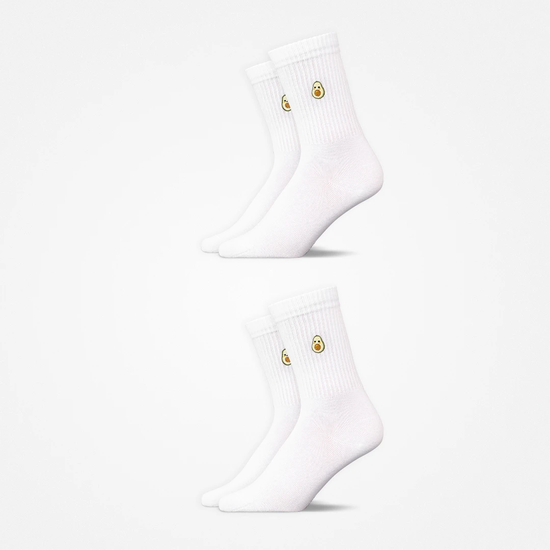 {"alt": "Kinder Tennissocken - Socken - Mix (Avocado)", "quantity":"2"}