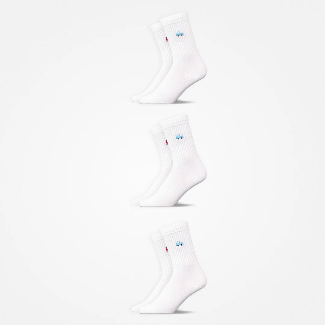 {"alt": "Kinder Tennissocken - Socken - Mix (Polizei + Feuerwehr)", "quantity":"3"}