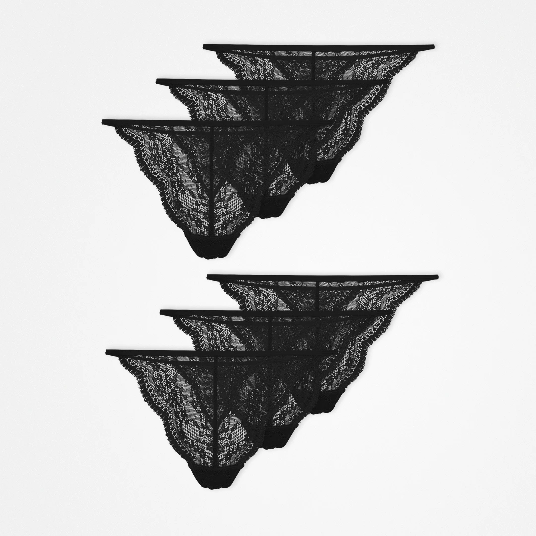 {"alt": "String en dentelle - Culottes - Noir", "quantity":"2"}