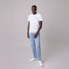 Basic T-Shirt Herren - Oberteile - Gerader Schnitt