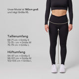 Gerippte Leggings - Hosen - Passform