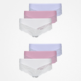 {"alt": "Hipster Panties mit Spitze - Unterhosen - Mix (Weiß/Rosa/Lila)", "quantity":"2"}