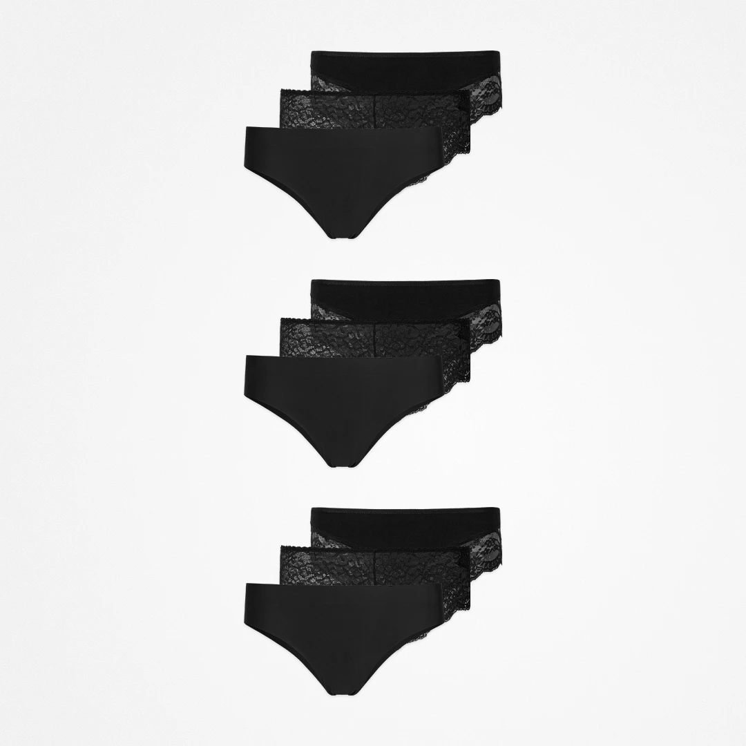 {"alt": "Hipster Panties Mix - Unterhosen - Schwarz", "quantity":"3"}