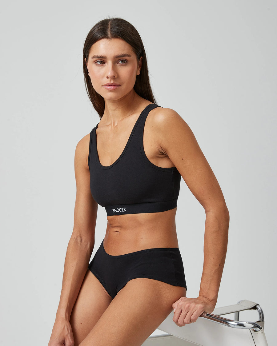 Miękki biustonosz & figi hipster