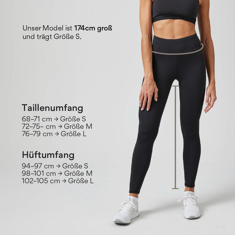 High Waist Leggings - Hosen - Passform