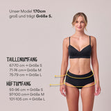 High Waist Hipster Panties aus Mikrofaser - Unterhosen - Passform