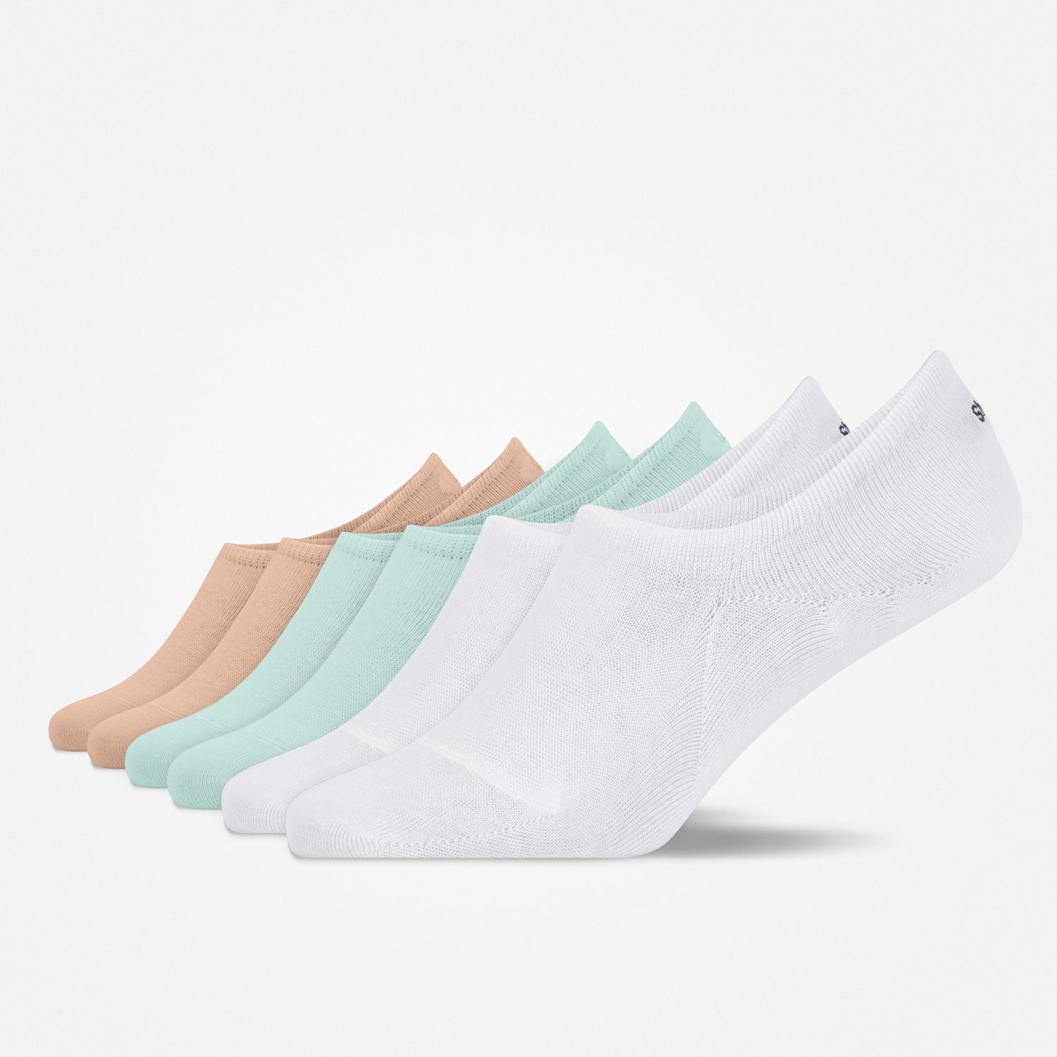 Füßlinge - Socken - Mix (Rosa/Hellblau/Weiß)