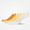 Low Cut Füßlinge - Socken - Mix (Orange/Gelb/Creme)