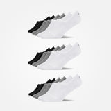 {"alt": "Premium Füßlinge - Socken - Mix (Schwarz/Weiß/Grau)", "quantity":"3"}