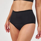 SNOCKS x femtis Period Panty - JULE taille haute | Noir