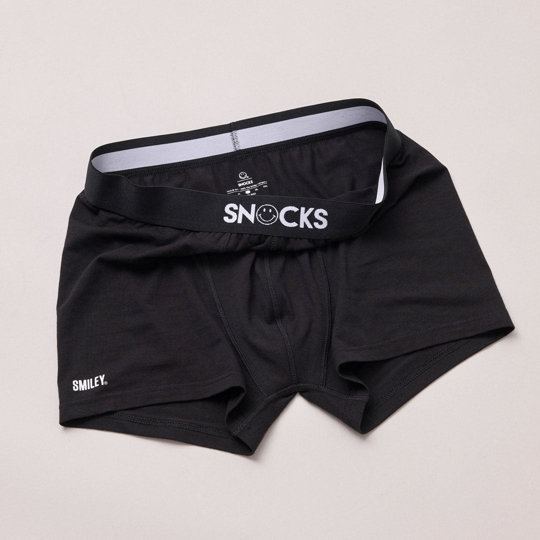 SMILEY x SNOCKS Boxershorts - Unterhosen - Kein kratzender Zettel