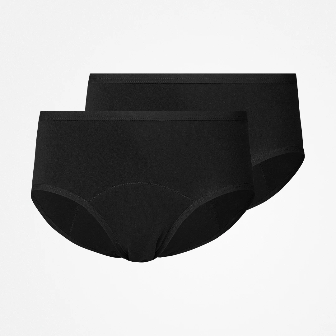 {"alt": "SNOCKS x femtis Period Panty - LENE Hipster - Unterhosen - Schwarz", "quantity":"2"}