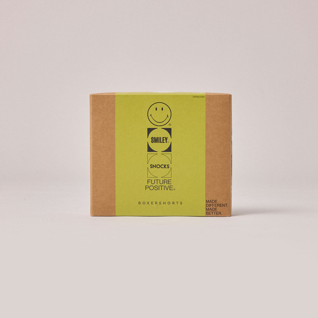 SMILEY x SNOCKS Boxershorts - Unterhosen - Nachhaltig verpackt