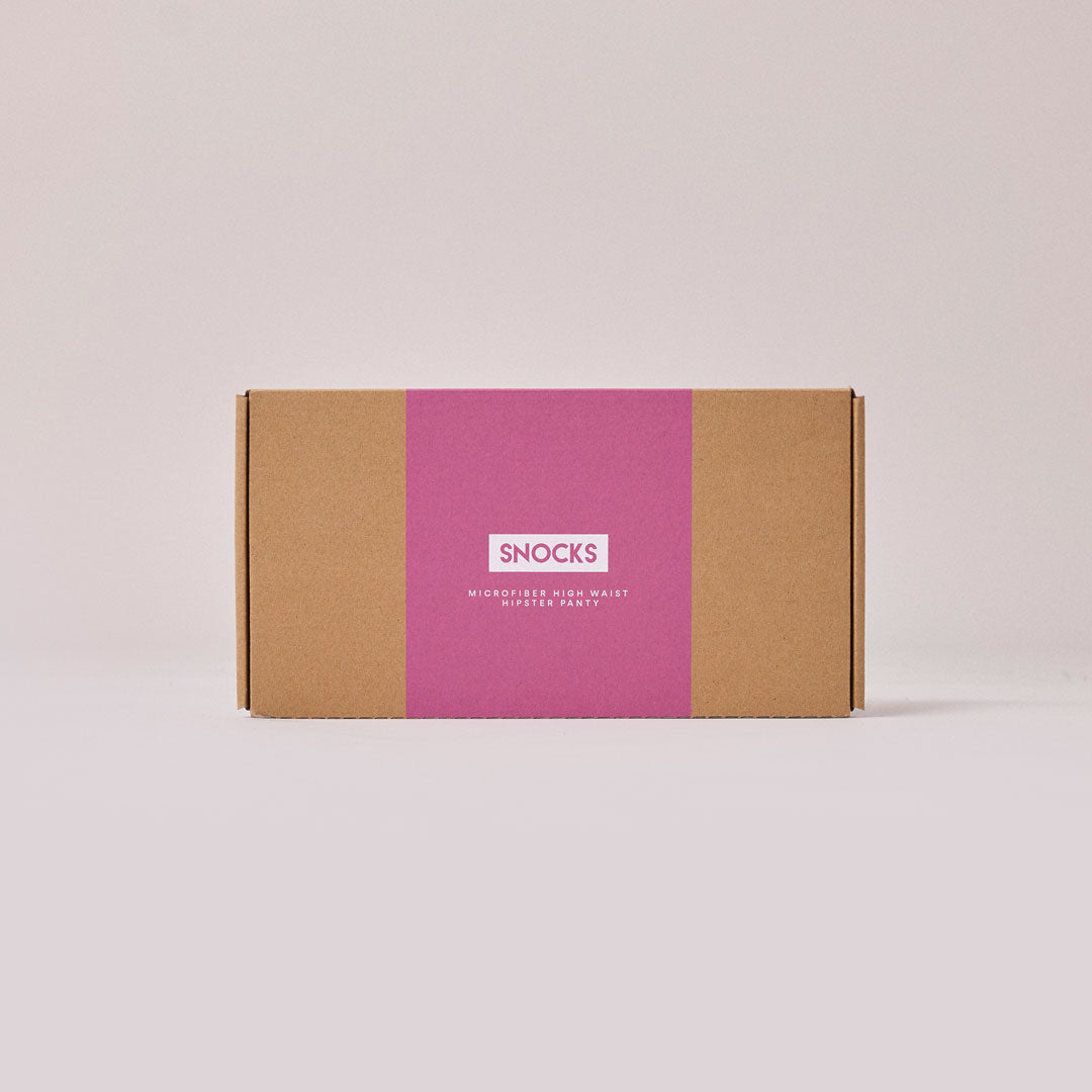 High Waist Hipster Panties aus Mikrofaser - Unterhosen - Nachhaltig verpackt