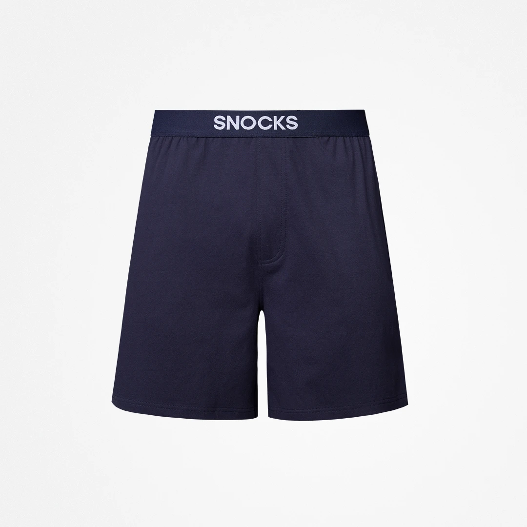 Schlafanzug Unterteil Herren kurz - Hosen - Dunkelblau