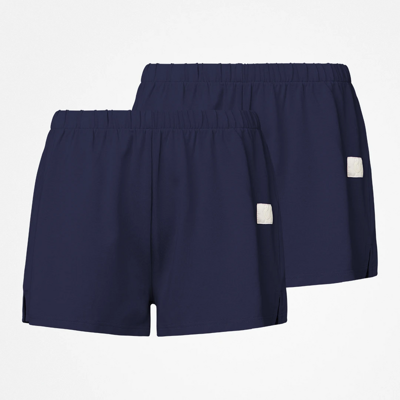 {"alt": "Schlafanzug Unterteil Damen kurz - Hosen - Dunkelblau", "quantity":"2"}