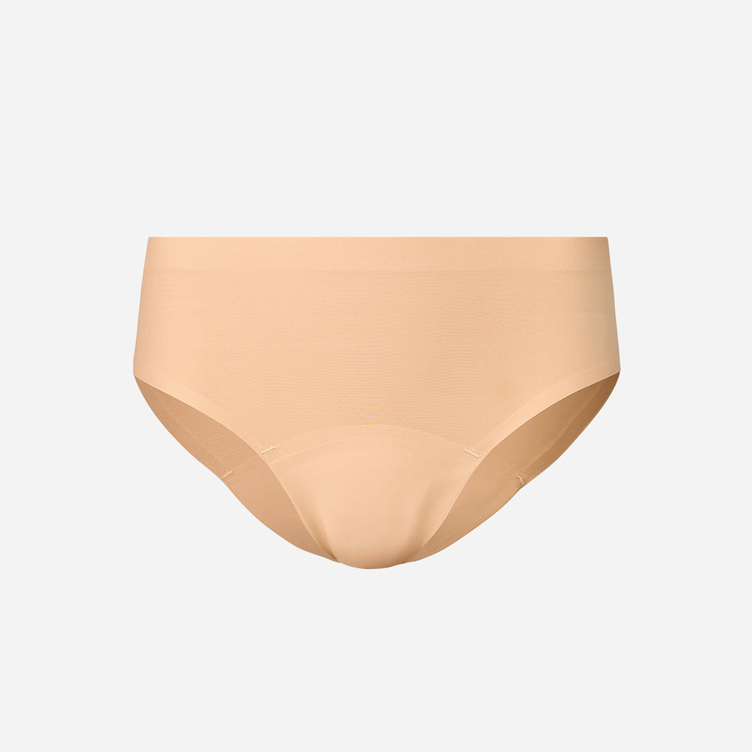 Perioden Slip Seamless STRONG - Periodenunterwäsche - Caramel