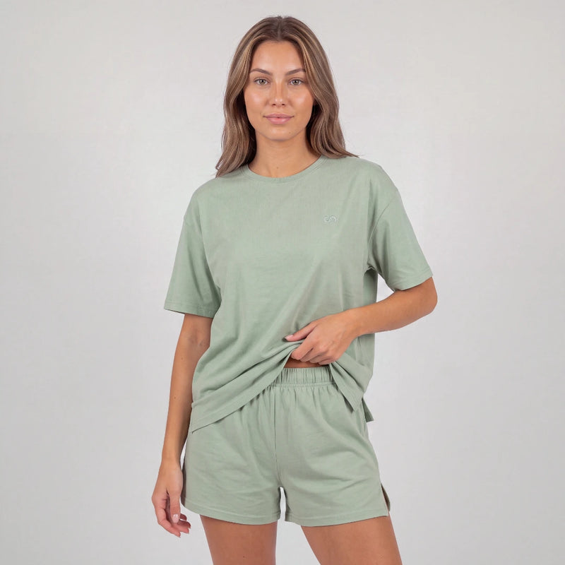 Schlafanzug Set Damen kurz - Kleidung -