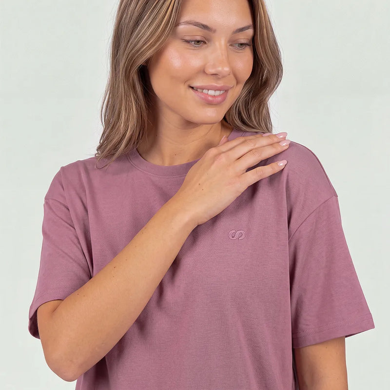 Schlafanzug Set Damen kurz - Kleidung -Dusky Mauve