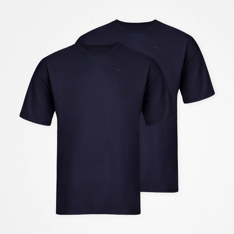 {"alt": "Schlafanzug Oberteil Herren kurzarm - Oberteile - Dunkelblau", "quantity":"2"}