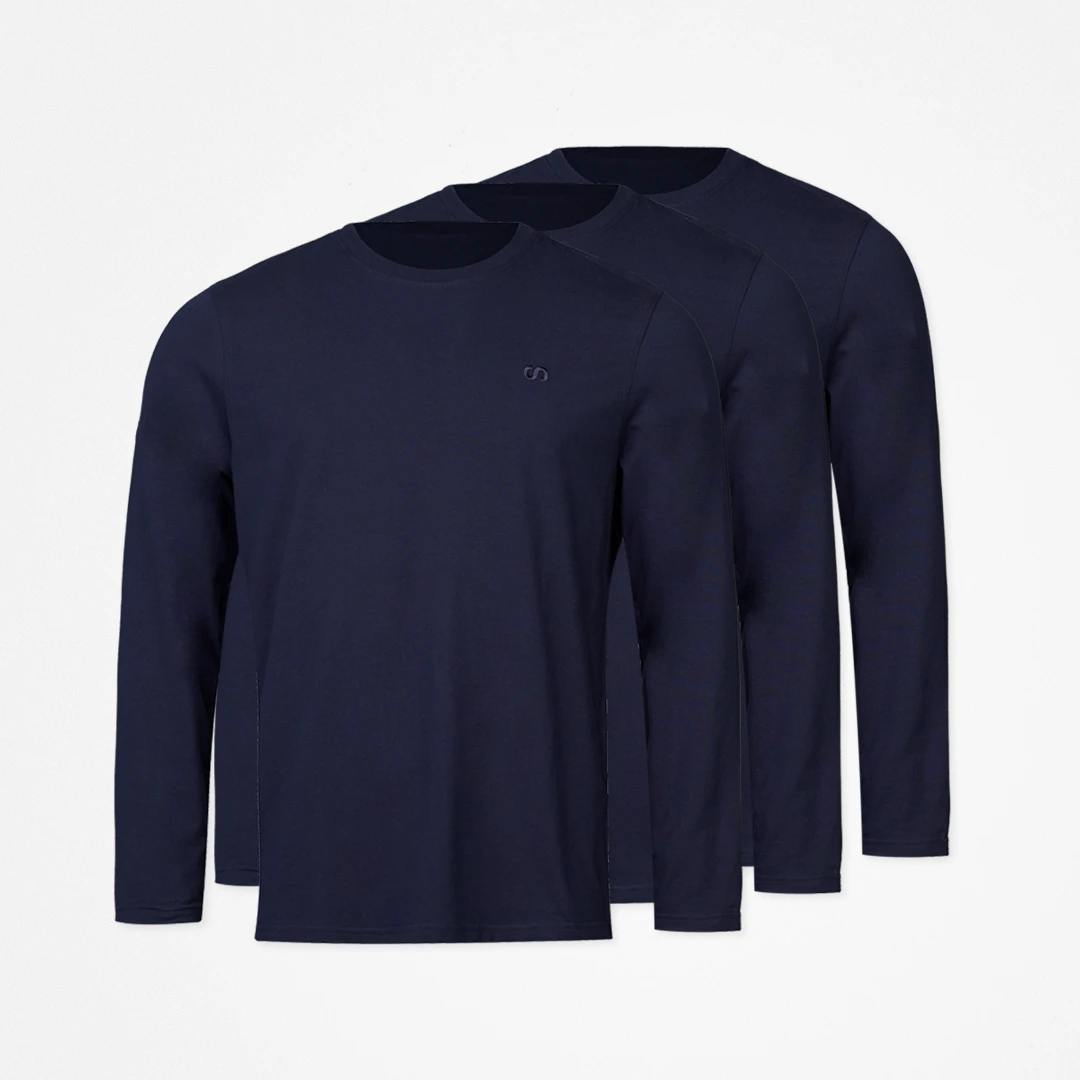 {"alt": "Schlafanzug Oberteil Herren langarm - Oberteile - Dunkelblau", "quantity":"3"}