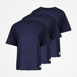 {"alt": "Schlafanzug Oberteil Damen kurzarm - Oberteile - Dunkelblau", "quantity":"3"}