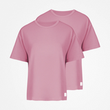 {"alt": "Schlafanzug Oberteil Damen kurzarm - Oberteile - Dusky Mauve", "quantity":"2"}