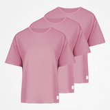 {"alt": "Schlafanzug Oberteil Damen kurzarm - Oberteile - Dusky Mauve", "quantity":"3"}