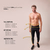 Lange Lauftights Herren - Hosen - Passform