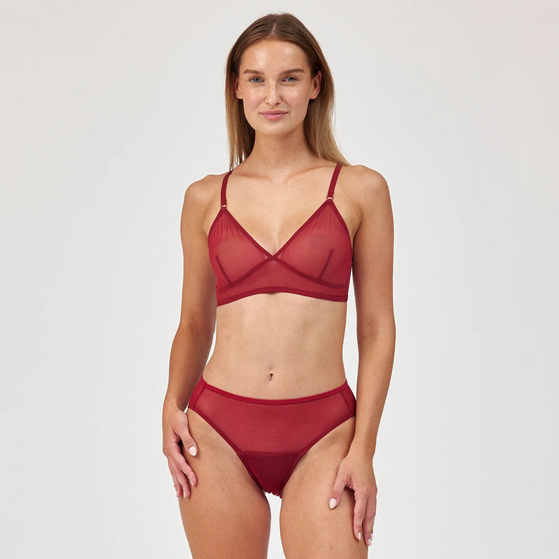 SNOCKS x femtis - Soutien-gorge Ruby | Rouge