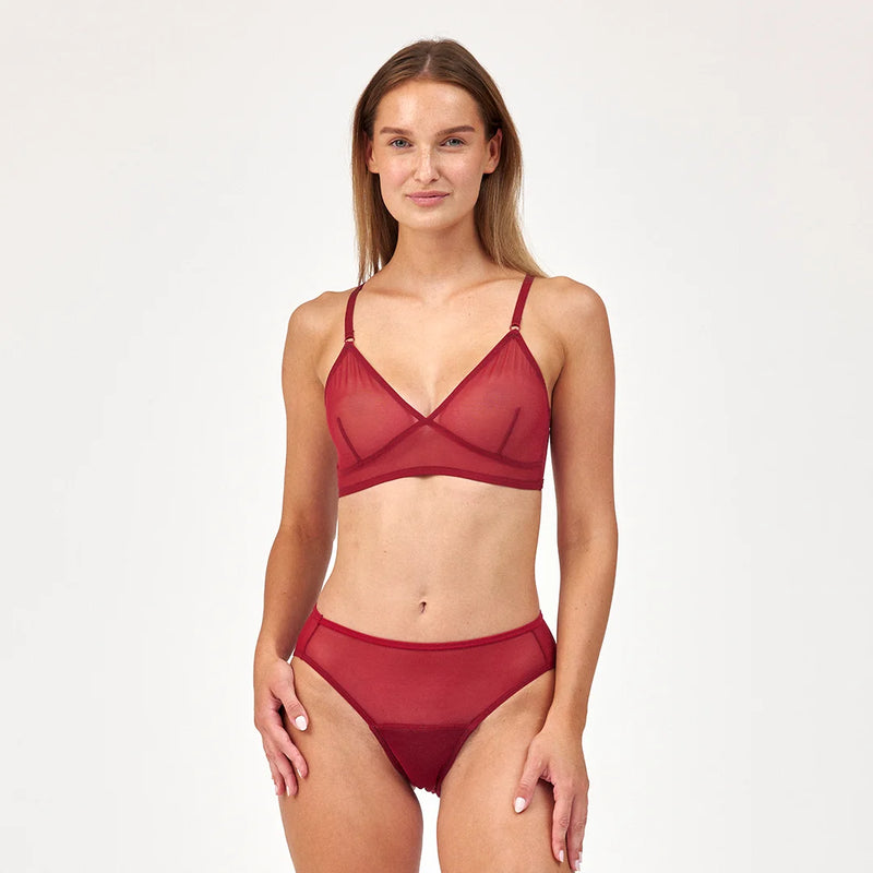 SNOCKS x femtis culotte menstruelle - SOFI taille haute | Noir