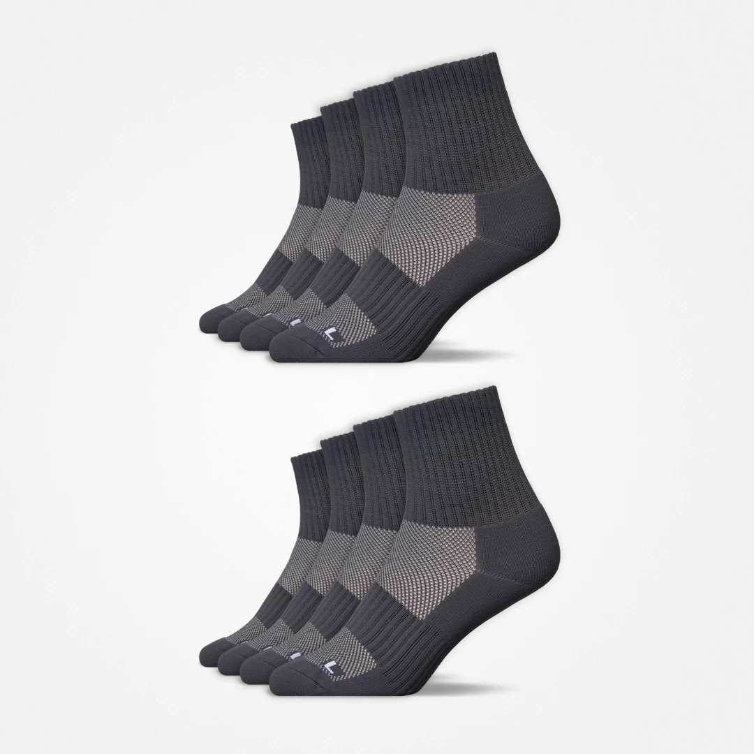 {"alt": "Mittelhohe Laufsocken - Socken - Grau", "quantity":"2"}