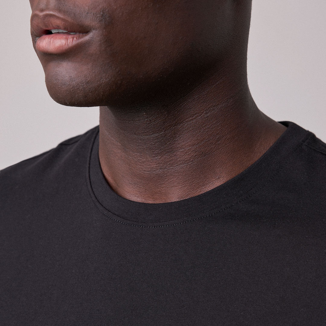 Basic T-Shirt Herren - Oberteile - Rundhals